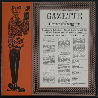 Pete Seeger - The Gazette, Vol.1