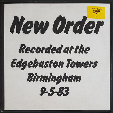 New Order - Edgebaston Towers