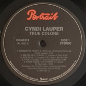 Cyndi Lauper - True Colours