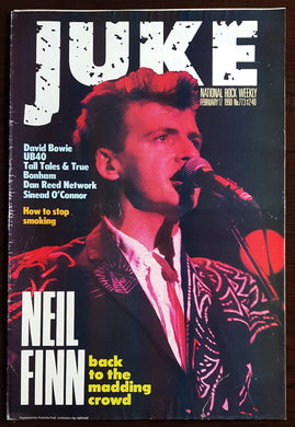 Crowded House (Neil Finn)- Juke February 17, 1990. Issue No.773
