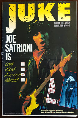 Joe Satriani - Juke February 24, 1990. Issue No.774