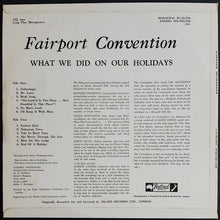 Load image into Gallery viewer, Fairport Convention - What We Did On Our Holidays