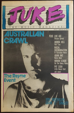 Australian Crawl - Juke July 27 1985. Issue No.535