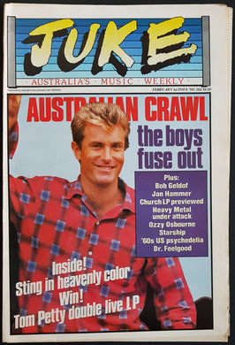 Australian Crawl - Juke February 1 1986. Issue No.562