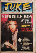 Load image into Gallery viewer, Duran Duran (Simon Le Bon)- Juke April 5 1986. Issue No.571