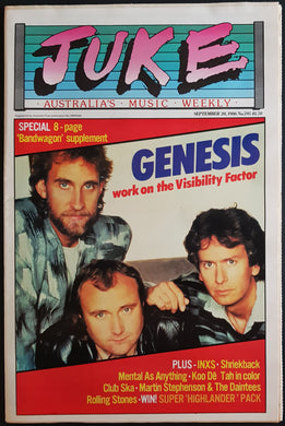 Genesis - Juke September 20 1986. Issue No.595