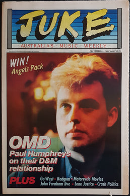 O.M.D. - Juke December 13 1986. Issue No.607