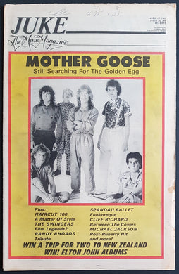 Mother Goose - Juke April 17 1982. Issue No.364