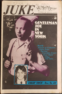 Jackson, Joe - Juke September 25 1982. Issue No.387
