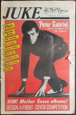 Genesis (Peter Gabriel)- Juke October 23 1982. Issue No.391