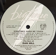 Load image into Gallery viewer, Hill, Dan - Sometimes When We Touch: The Best Of Dan Hill