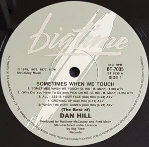 Hill, Dan - Sometimes When We Touch: The Best Of Dan Hill