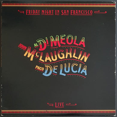 Di Meola, Al / John Mclaughlin / Paco De Lucia- Friday Night In San Francisco