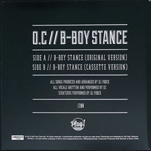 Load image into Gallery viewer, O.C. - B-Boy Stance - Orange Vinyl