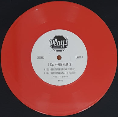 O.C. - B-Boy Stance - Orange Vinyl