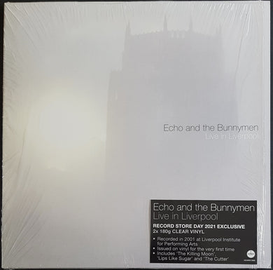 Echo & The Bunnymen - Live In Liverpool - Clear Vinyl
