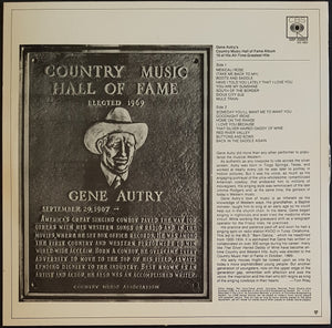 Gene Autry - Gene Autry's Country Music Hall Of Fame Album