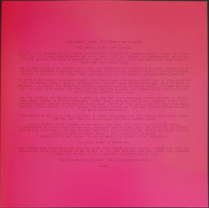 Johns, Daniel (Silverchair)- FutureNever - Blue / Red Cosmic Vinyl