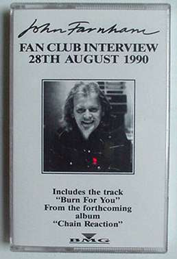 John Farnham - 28th August 1990 Fan Club Interview