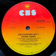 Load image into Gallery viewer, Frank Zappa - Joe&#39;s Garage Act I