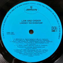 Load image into Gallery viewer, Fleetwood Mac (Lindsey Buckingham) - Law And Order