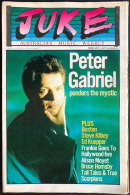 Genesis (Peter Gabriel)- Juke February 7 1987. Issue No.615