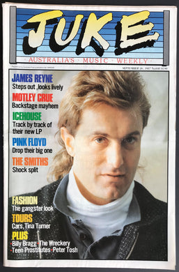 James Reyne - Juke September 26 1987. Issue No.648