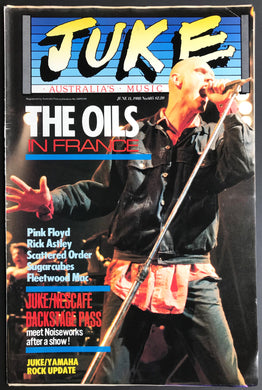 Midnight Oil - Juke June 11 1988. Issue No.685