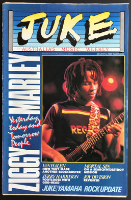 Marley, Ziggy - Juke August 6 1988. Issue No.693