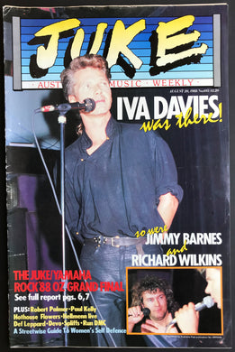 Icehouse - Juke August 20 1988. Issue No.695