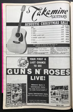 Load image into Gallery viewer, Guns N&#39;Roses - Juke December 17 1988. Issue No.712