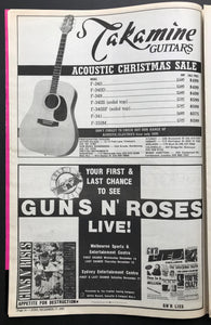 Guns N'Roses - Juke December 17 1988. Issue No.712