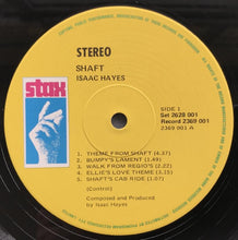 Load image into Gallery viewer, Isaac Hayes - SHAFT - Music From The Soundtrack