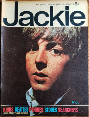 Beatles - Jackie No.42 October 24, 1964