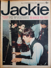 Load image into Gallery viewer, Beatles - Jackie No.47 November 28, 1964