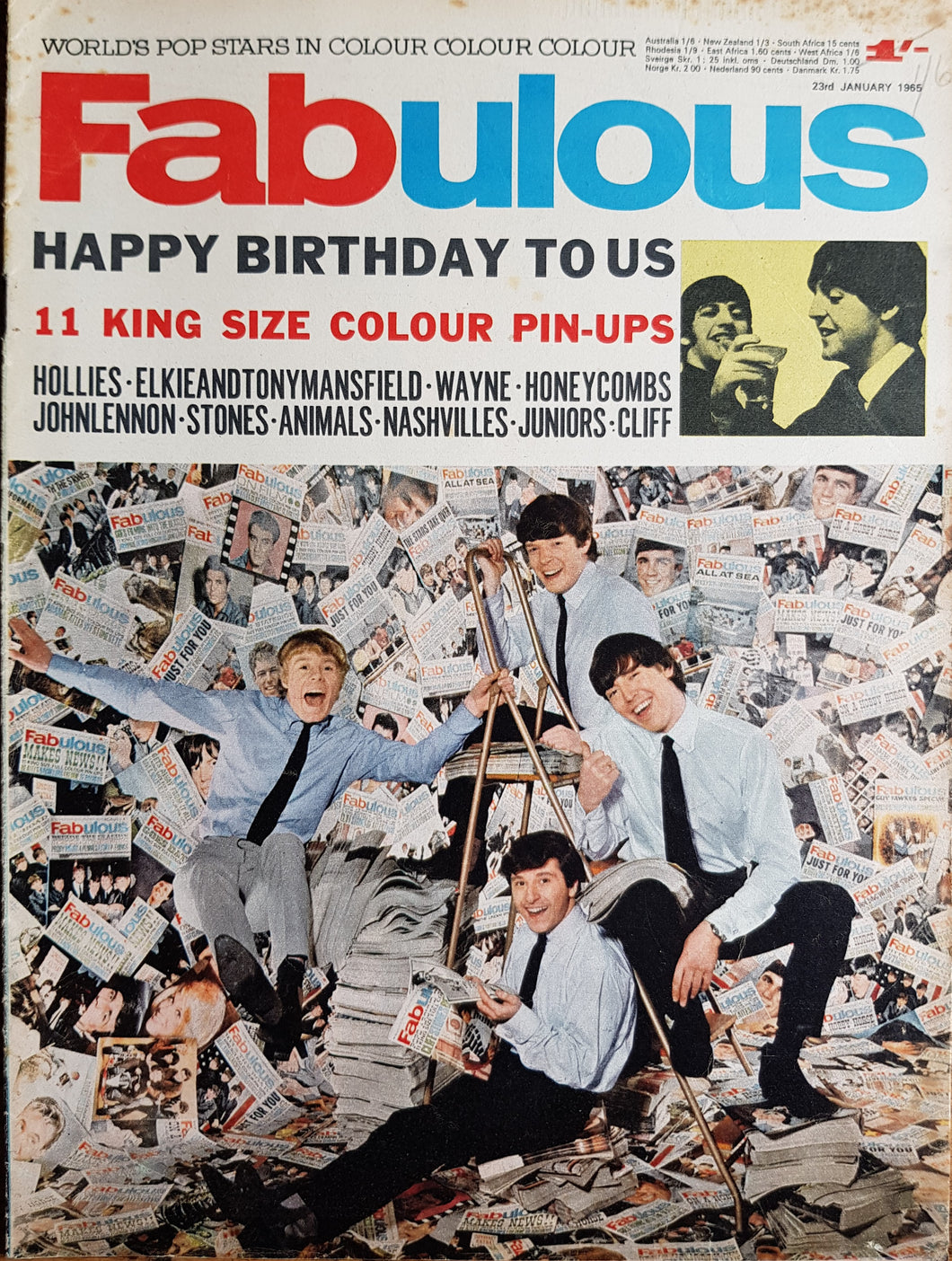 Four Pennies - Fabulous January 23rd 1965