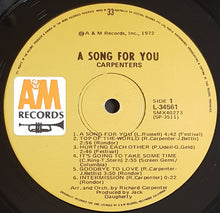 Load image into Gallery viewer, Carpenters - A Song For You