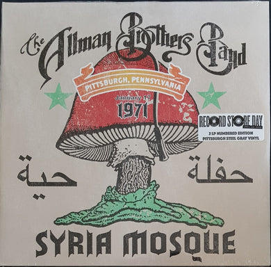 Allman Brothers - Syria Mosque Pittsburgh, PA January 17, 1971