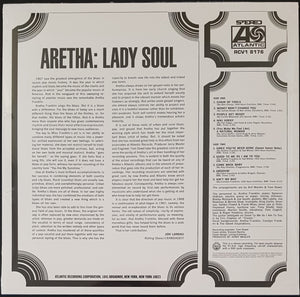 Aretha Franklin - Lady Soul - Crystal-Clear Vinyl