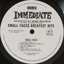 Load image into Gallery viewer, Small Faces - Small Faces&#39; Greatest Hits