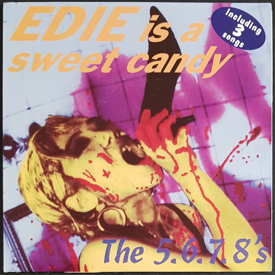 5.6.7.8's - Edie Is A Sweet Candy - Orange / Pink Vinyl