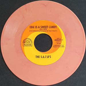 5.6.7.8's - Edie Is A Sweet Candy - Orange / Pink Vinyl