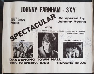 Masters Apprentices - 1969 Johnny Farnham 3XY Spectacular