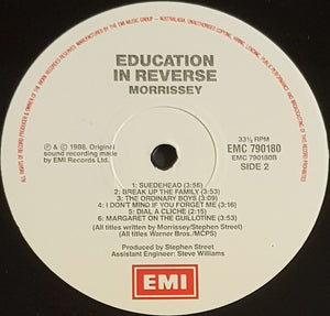 Morrissey (The Smiths) - Education In Reverse
