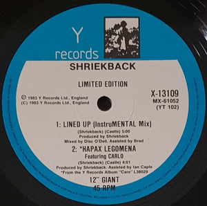 Shriekback - Lined Up (Disco Mix)