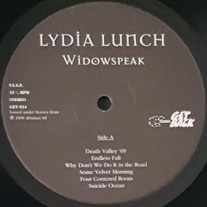 Lydia Lunch - Widowspeak