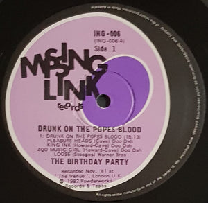 Birthday Party - Drunk On The Pope's Blood