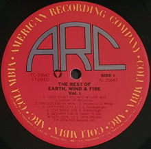 Load image into Gallery viewer, Earth,Wind &amp; Fire - The Best Of Earth Wind &amp; Fire Vol.1