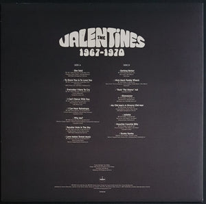 Valentines - 1967-1970 - Black & White Peculiar Vinyl