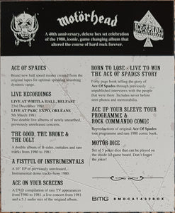 Motorhead - Ace Of Spades - 40th Anniversary Box